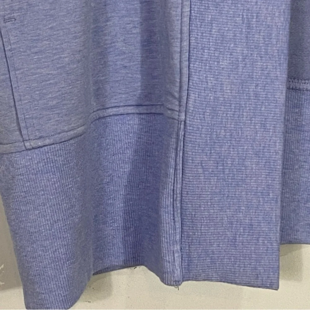 ATHLETA Lotus Wrap Cardigan Blue Heather XXS / XS